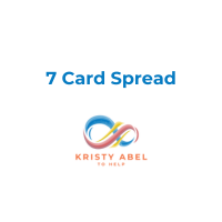 7 Card Tarot Spread Button 